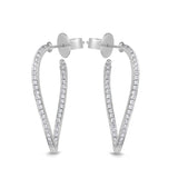 CHHO215_00 Hoops & Huggies Diamond Hoops