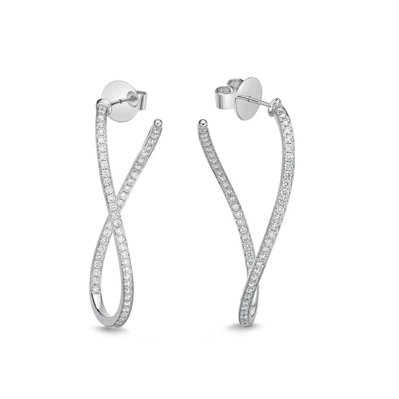 CHHO216_00 Hoops & Huggies Diamond Hoops