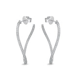 CHHO216_00 Hoops & Huggies Diamond Hoops