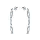 CHHO217_00 Hoops & Huggies Diamond Hoops