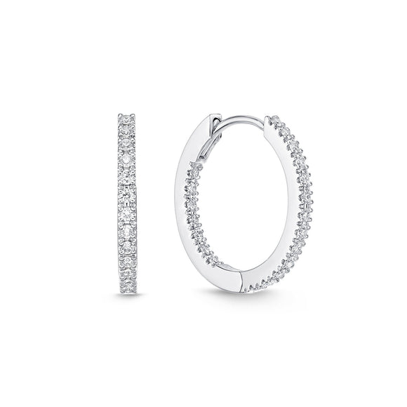 CHHO218_00 Hoops & Huggies Diamond Hoops