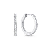 CHHO218_00 Hoops & Huggies Diamond Hoops