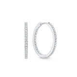 CHHO219_00 Hoops & Huggies Diamond Hoops