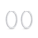 CHHO219_00 Hoops & Huggies Diamond Hoops
