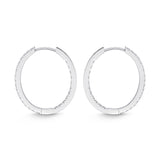 CHHO219_00 Hoops & Huggies Diamond Hoops