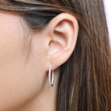 CHHO220_00 Hoops & Huggies Diamond Hoops
