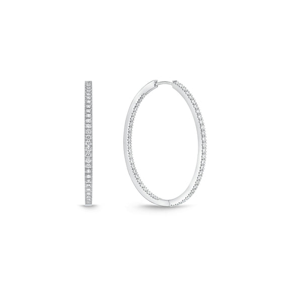 CHHO222_00 Hoops & Huggies Diamond Hoops