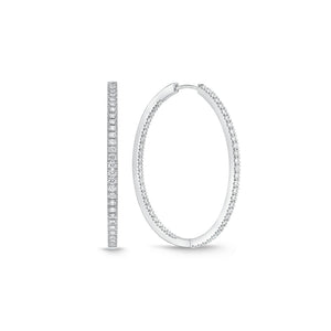 CHHO223_00 Hoops & Huggies Diamond Hoops