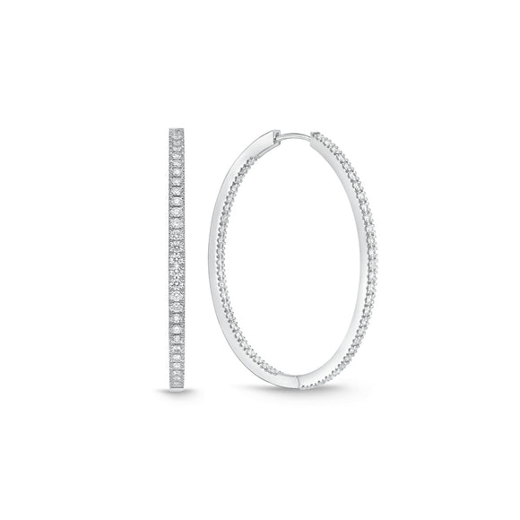 CHHO223_00 Hoops & Huggies Diamond Hoops