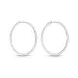 CHHO223_00 Hoops & Huggies Diamond Hoops