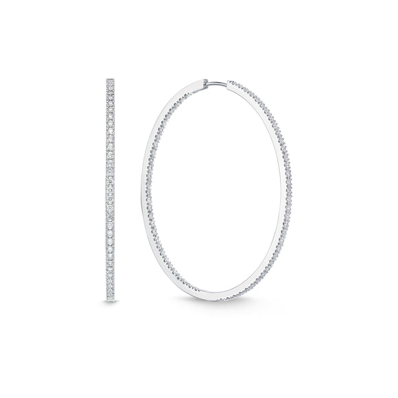 CHHO224_00 Hoops & Huggies Diamond Hoops