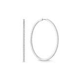 CHHO225_00 Hoops & Huggies Diamond Hoops