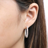 CHHO225_00 Hoops & Huggies Diamond Hoops