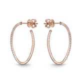 CHHO235_00 Hoops & Huggies Diamond Hoops