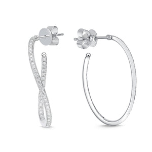 CHHO241_00 Hoops & Huggies Diamond Hoops