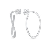CHHO242_00 Hoops & Huggies Diamond Hoops