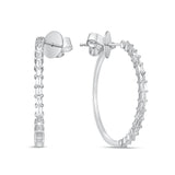 CHHO246_00 Hoops & Huggies Diamond Hoops