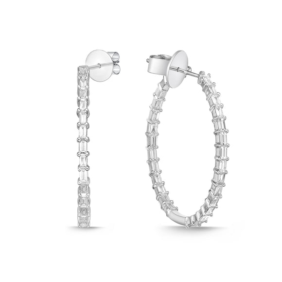 CHHO248_00 Hoops & Huggies Diamond Hoops
