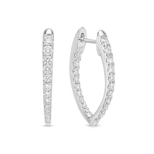 CHHO249_00 Hoops & Huggies Diamond Hoops