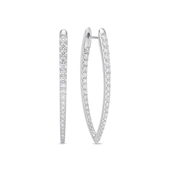 CHHO250_00 Hoops & Huggies Diamond Hoops