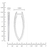 CHHO250_00 Hoops & Huggies Diamond Hoops
