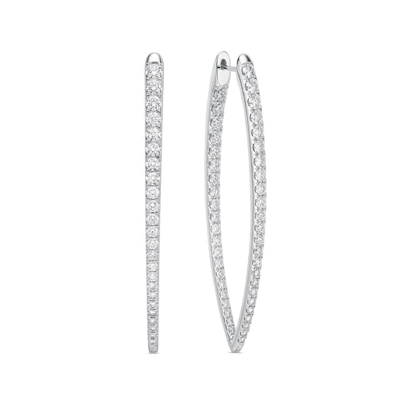 CHHO251_00 Hoops & Huggies Diamond Hoops