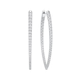 CHHO251_00 Hoops & Huggies Diamond Hoops