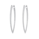 CHHO251_00 Hoops & Huggies Diamond Hoops