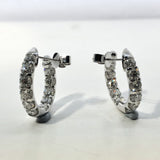 CHHO257_00 Hoops & Huggies Diamond Hoops
