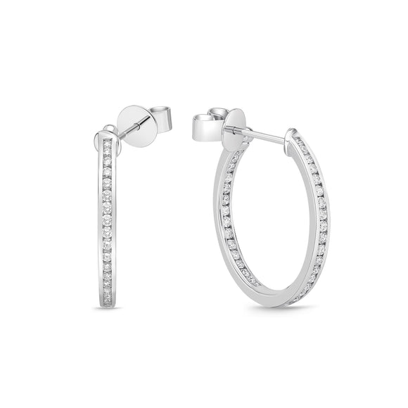 CHHO258_00 Hoops & Huggies Diamond Hoops