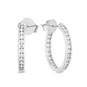 CHHO260_00 Hoops & Huggies Diamond Hoops