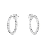 CHHO260_00 Hoops & Huggies Diamond Hoops