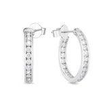 CHHO261_00 Hoops & Huggies Diamond Hoops
