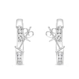 CHHO261_00 Hoops & Huggies Diamond Hoops