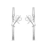 CHHO263_00 Hoops & Huggies Diamond Hoops