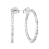 CHHO264_00 Hoops & Huggies Diamond Hoops