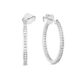CHHO265_00 Hoops & Huggies Diamond Hoops