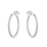 CHHO265_00 Hoops & Huggies Diamond Hoops