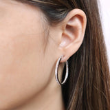 CHHO265_00 Hoops & Huggies Diamond Hoops