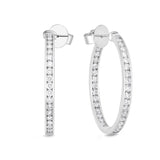 CHHO266_00 Hoops & Huggies Diamond Hoops