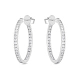 CHHO266_00 Hoops & Huggies Diamond Hoops