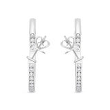 CHHO266_00 Hoops & Huggies Diamond Hoops