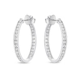 CHHO267_00 Hoops & Huggies Diamond Hoops