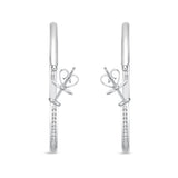 CHHO268_00 Hoops & Huggies Diamond Hoops