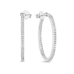 CHHO269_00 Hoops & Huggies Diamond Hoops