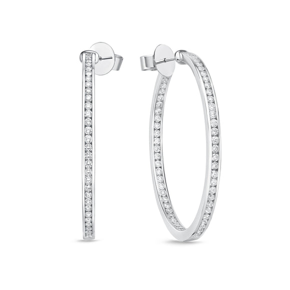 CHHO269_00 Hoops & Huggies Diamond Hoops