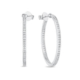 CHHO269_00 Hoops & Huggies Diamond Hoops