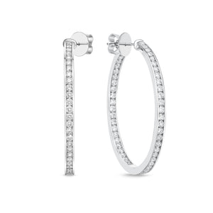 CHHO270_00 Hoops & Huggies Diamond Hoops