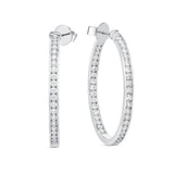 CHHO271_00 Hoops & Huggies Diamond Hoops