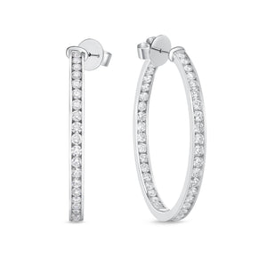 CHHO272_00 Hoops & Huggies Diamond Hoops
